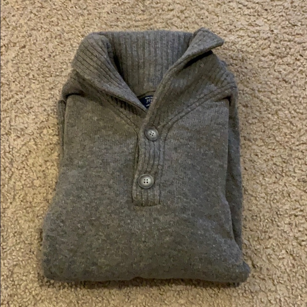 Barely worn, like new, J.Crew sweater. Wool, sz S